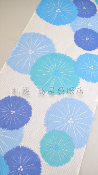 画像2: ★2025年から反物41800円（公式）紫織庵：新から松（綿絽） (2)
