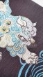 画像6: 半幅帯：リバーシブル　唐獅子 (6)