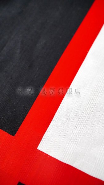 画像3: 誉田屋源兵衛：市松破れ格子（赤漆） (3)