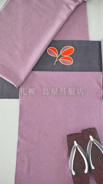 画像8: 女性用下駄：会津桐下駄／角型・石目塗 (8)