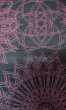 画像4: Gritter：ダリアと薔薇（紫）〜木綿着物〜 (4)