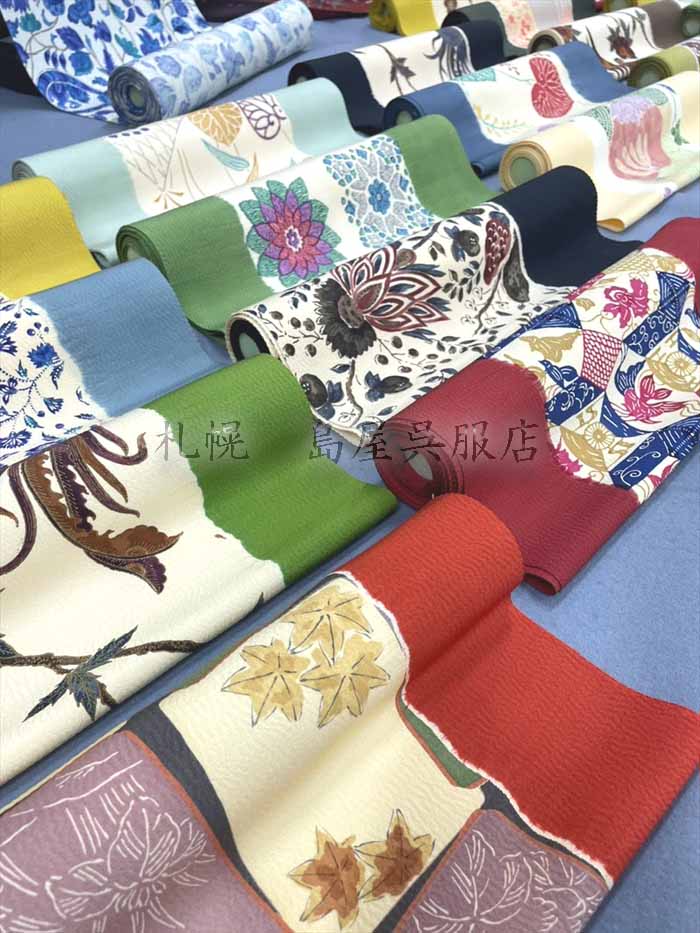 「摺り型友禅多ち花と和小物さくら　秋の新作展」開催中です！