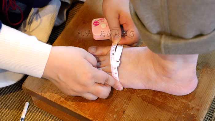 今年も4月にゑびす足袋さんの「足袋お見立て」いたします♪